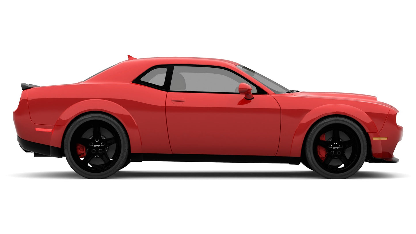 2024 Dodge Challenger Srt Demon Blender 3D Model Car elmas